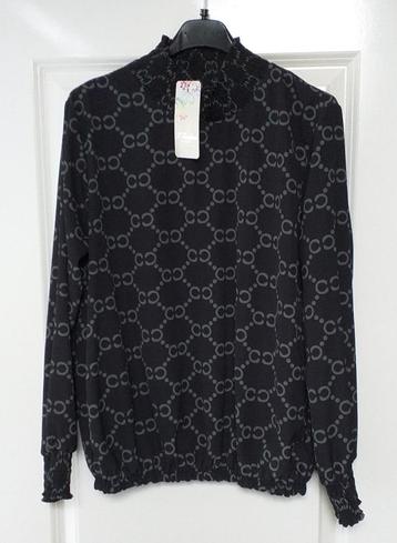 Top Blouse Antraciet Turtle Nek 36 38 Nieuw ( Jool ) beschikbaar voor biedingen