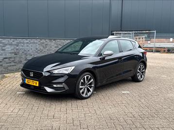 Seat Leon FR 1.4 TSI E-hybrid FULL OPT PANO DCC 204pk Zwart beschikbaar voor biedingen