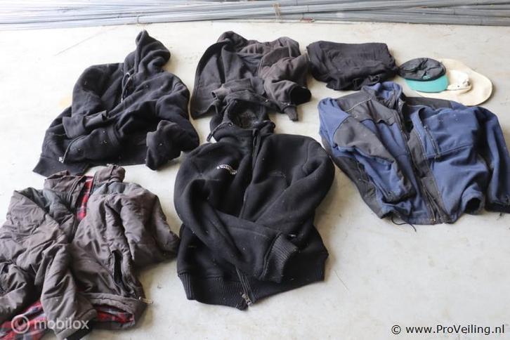 Online Veiling: Partij werkkleding, diverse maten, Tuin en Terras, Werkkleding, Gebruikt