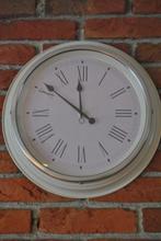 Wandklok, Ophalen of Verzenden, Gebruikt, Analoog, Wandklok