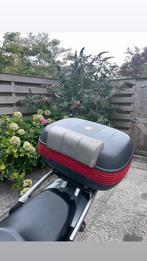 Topkoffer motor met zitje, Ophalen, Gebruikt