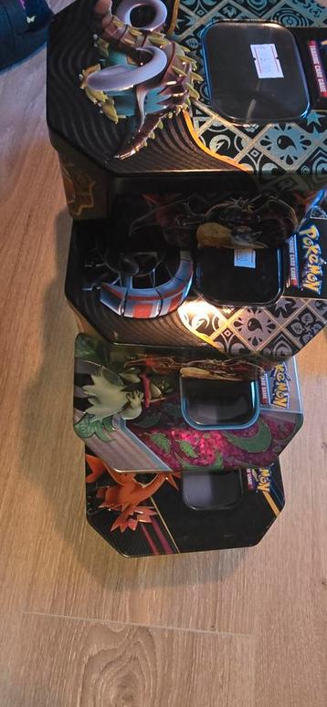 Pokémon Tins - Diverse Collectie beschikbaar voor biedingen