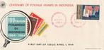 Poststuk uit Indonesia FDC 1964. Zie afbeelding., Postzegels en Munten, Brieven en Enveloppen | Buitenland, Envelop, Ophalen of Verzenden