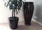 Vintage terracotta vazen unieke potten jaren '70 design sets, Overige kleuren, 50 tot 75 cm, Aardewerk of Porselein, Ophalen of Verzenden