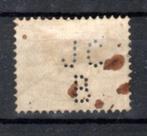 NEDERLAND : 1899 : Perfin &@ J C B @& on Y.68., Ophalen of Verzenden, Gestempeld
