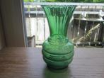 Groene art deco vaas Doyen Belgie, Antiek en Kunst, Ophalen of Verzenden