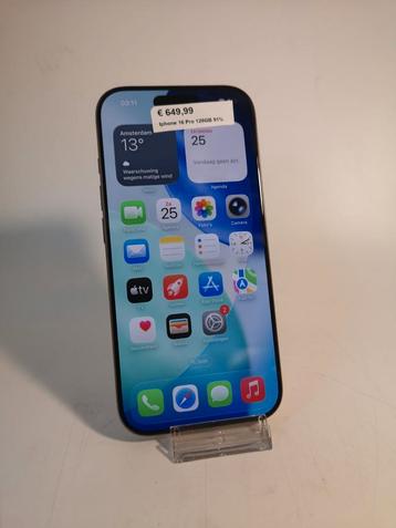 iPhone 16 Pro 128GB 91%- Zo goed als nieuw!  beschikbaar voor biedingen