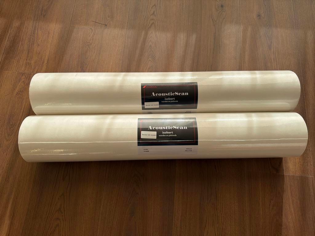 Intervos AcousticScan Behang 51000, Ophalen of Verzenden, 25 tot 50 m², Wit