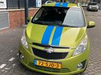 Chevrolet Spark 1.0 Bifuel 2011 | Mooie velgen, Zwart, 4 cilinders, Origineel Nederlands, 36 €/maand