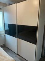 Luxe witte kledingkast, Huis en Inrichting, Kasten | Kledingkasten, Ophalen, Luxe design, 200 cm of meer, 150 tot 200 cm