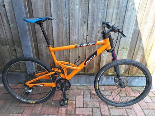 Cannondale Lefty zwart/oranje, Fietsen en Brommers, Fietsen | Heren | Sportfietsen en Toerfietsen, Gebruikt, Overige merken, Ophalen