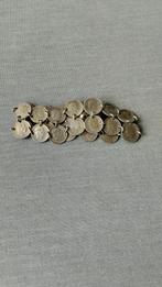 Zilveren armband met 26 Willem III stuivers/ 5 centen, Ophalen of Verzenden, Koning Willem III, 5 cent, Zilver
