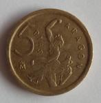 Spanje 1994 munt,  5 ptas, volgnr 178, Postzegels en Munten, Ophalen of Verzenden, Overige landen, Losse munt