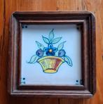 Mooie oude Makkum tegel, Tichelaar, Ophalen of Verzenden