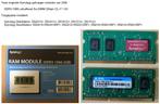 Twee Synology DDR3 geheugen modules van 2 GB, Computers en Software, NAS, Ophalen of Verzenden, Gebruikt