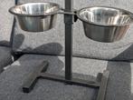 Voerbak standaard kleine hond met extra bakjes, Dieren en Toebehoren, Ophalen of Verzenden, Zo goed als nieuw