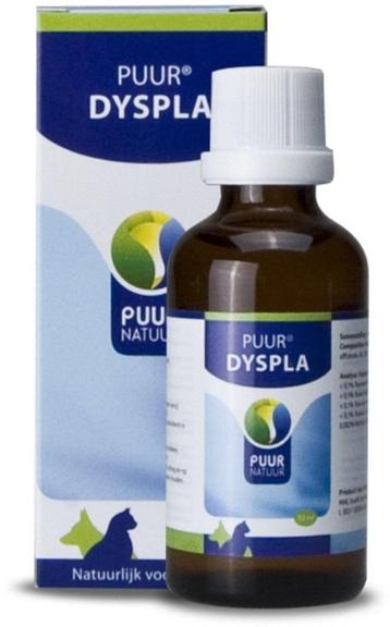 Puur Natuur Dyspla Druppels- 50 ml🐶2 nieuwe flesjes🐾🐾🐾 beschikbaar voor biedingen