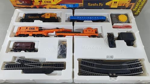 HO Treinset MEHANO T356 Santa Fe Speciale Set compleet nieuw, Hobby en Vrije tijd, Modeltreinen | H0, Zo goed als nieuw, Treinset