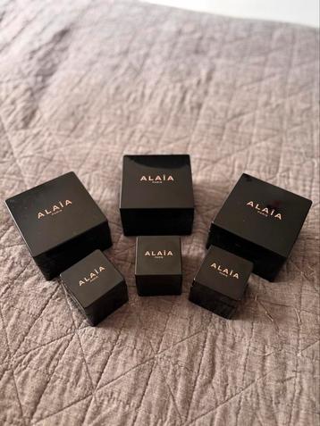 6x glazen Alaïa potten beschikbaar voor biedingen