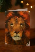 Partij leeuw diamond painting wenskaarten, Diversen, Ophalen of Verzenden, Nieuw