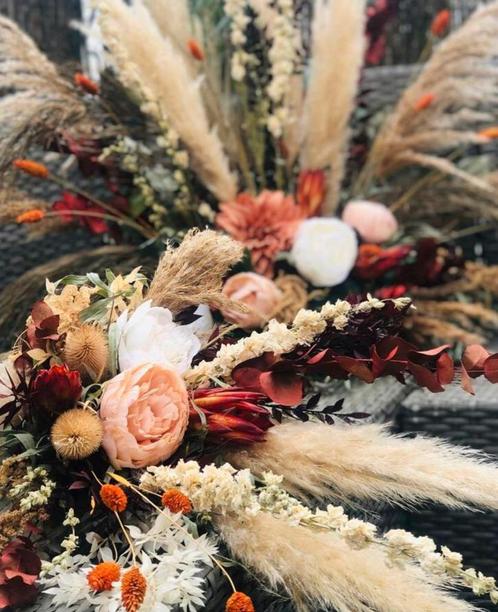 Bloemen Decoratie Bruiloft, Huis en Inrichting, Woonaccessoires | Droogbloemen, Nieuw, Ophalen of Verzenden