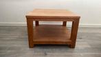 Teak houten tafel, Huis en Inrichting, Tafels | Eettafels, Ophalen, Zo goed als nieuw, Vierkant, 50 tot 100 cm
