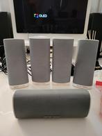 Harman/Kardon 4x SAT-TS11 WQ / 1X CEN-TS11 WQ Surroundset, Overige merken, Ophalen of Verzenden, Zo goed als nieuw, 60 tot 120 watt