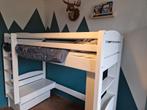 Hoogslaper met bankje, lade en bureau, Ophalen, Gebruikt, Hoogslaper