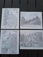 Vintage prenten Kerkrade Maastricht Heerlen, Verzamelen, Foto's en Prenten, 1980 tot heden, Ophalen of Verzenden, Zo goed als nieuw