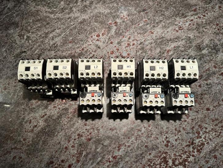 Moeller magneetschakelaren, Hobby en Vrije tijd, Elektronica-componenten, Gebruikt, Ophalen of Verzenden