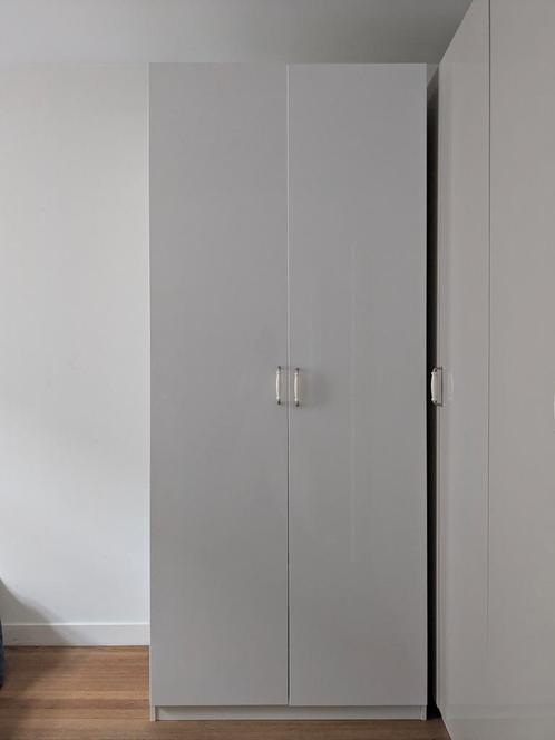 Ikea Pax Kast met Fardal Deuren en Led Strip, Huis en Inrichting, Kasten | Kledingkasten, Zo goed als nieuw, 200 cm of meer, 50 tot 75 cm
