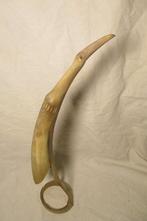 vogel beeld gemaakt van hoorn, Ophalen of Verzenden, Vogel, Opgezet dier