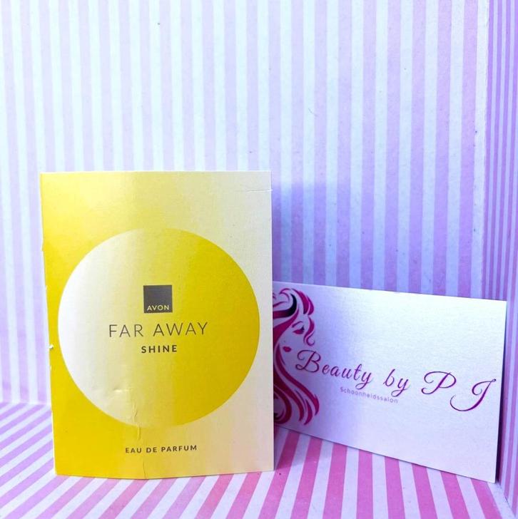 Far Away Shine Avon EDP Tester, Sieraden, Tassen en Uiterlijk, Uiterlijk | Parfum, Nieuw, Ophalen of Verzenden
