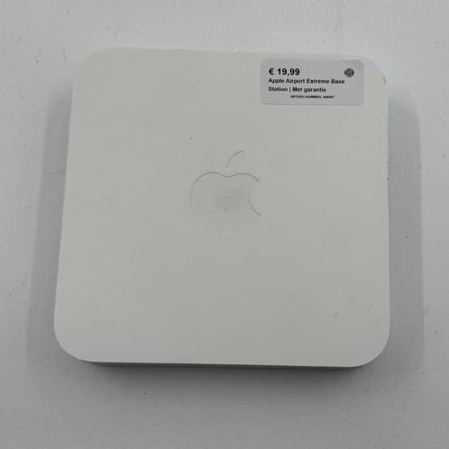 Apple Airport Extreme Base Station | Met garantie, Computers en Software, Routers en Modems, Gebruikt, Ophalen of Verzenden