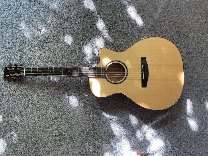 Lakewood M-Quilted Maple custom Grand Concert, Muziek en Instrumenten, Snaarinstrumenten | Gitaren | Akoestisch, Zo goed als nieuw