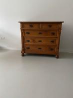 Antieke vruchtenhouten  engelse ladenkast, Gebruikt, 100 tot 150 cm, 5 laden of meer, Ophalen of Verzenden