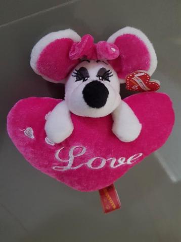 NIEUWE Knuffel Muis "Love" beschikbaar voor biedingen