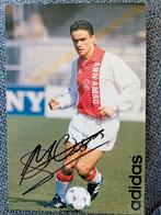 Spelerskaart Marc Overmars Ajax, Ophalen of Verzenden, Nieuw, Ajax, Spelerskaart