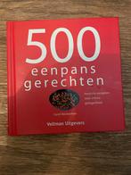 Kookboek: 500 Eenpansgerechten - Zo goed als nieuw!, Voorgerechten en Soepen, Ophalen of Verzenden, Zo goed als nieuw, Europa