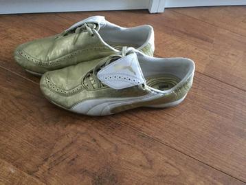 Sneakers Puma maat 39 goudkleurig met wit