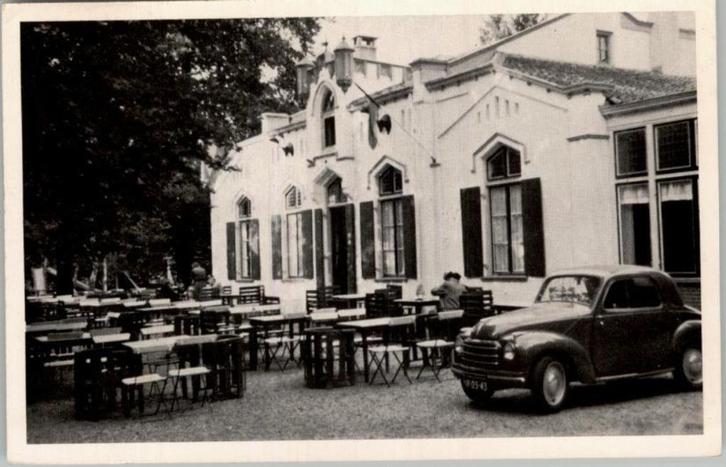 Zeist café restauran  Het Jagershuis  st 1952, Verzamelen, Ansichtkaarten | Nederland, Gelopen, Utrecht, 1940 tot 1960, Verzenden