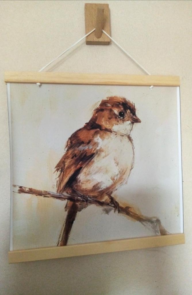 🎁 Vogel wandhanger wanddecoratie 100% ➡️ dieren goed doel, Huis en Inrichting, Woonaccessoires | Wanddecoraties, Nieuw, Ophalen