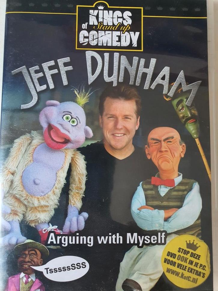 Jeff Dunham - Arguing With Myself DVD, Cd's en Dvd's, Dvd's | Cabaret en Sketches, Gebruikt, Stand-up of Theatershow, Ophalen of Verzenden