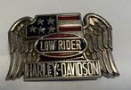 Harley Davidson Low Rider Riemgesp - Wings Over America, Losse buckle of gesp, Zwart, Minder dan 95 cm, Ophalen of Verzenden