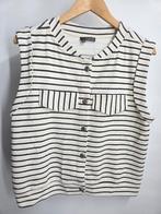 Norah Gilet Maat 40 - Roomwit, Blauw, Zilver, Maat 38/40 (M), Norah, Wit, Onbekend