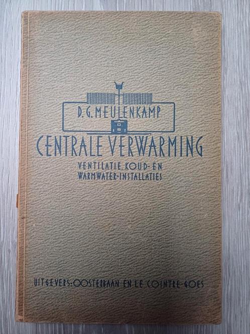 Boek: De Techniche school. Centrale verwarming (1936), Boeken, Studieboeken en Cursussen, Gelezen, Ophalen of Verzenden