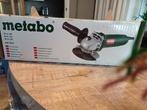 Haakse slijpmachine merk Metabo, Doe-het-zelf en Verbouw, Gereedschap | Slijpmachines, Ophalen of Verzenden, Gebruikt, Minder dan 700 watt