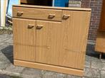 Houten opbergkast met lade en deuren – praktisch en netjes, Ophalen, Gebruikt