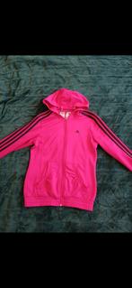 Mooie nette Adidas meisjes vest maat 164, Zwart, Overige typen, Ophalen of Verzenden, Zo goed als nieuw