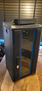 12U Server Rack - 10 inch - Glazen Deur - 312x310x618mm, Computers en Software, Serverkasten, Ophalen of Verzenden